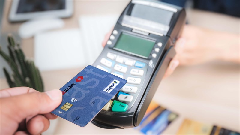 Thanh toán thẻ chip với máy POS (Đổi thẻ từ sang thẻ chip VietinBank Online)